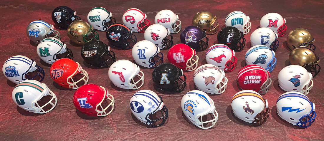 Louisville Cardinals red custom pocket pro helmet 2019-2022 UL ACC